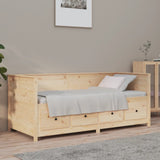 Day bed without mattress 90x190 cm solid pine wood