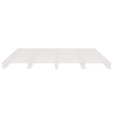 Lit de palette sans matelas blanc bois massif