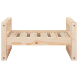 Dog bed 55.5x45.5x28 cm Solid pine wood