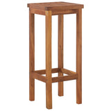 Tabourets de bar lot de 6 bois massif d'acacia