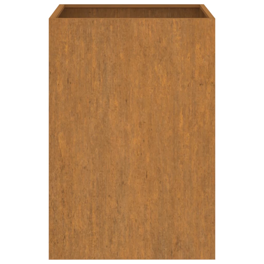 Planter 52x48x75 cm corten steel