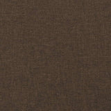 Tête de lit Marron Foncé 80x5x78/88 cm Tissu