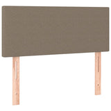 Tête de lit Taupe 80x5x78/88 cm Tissu