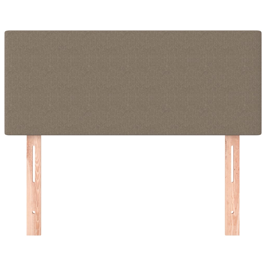 Tête de lit Taupe 80x5x78/88 cm Tissu