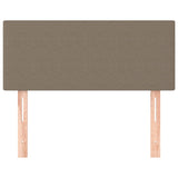 Tête de lit Taupe 80x5x78/88 cm Tissu