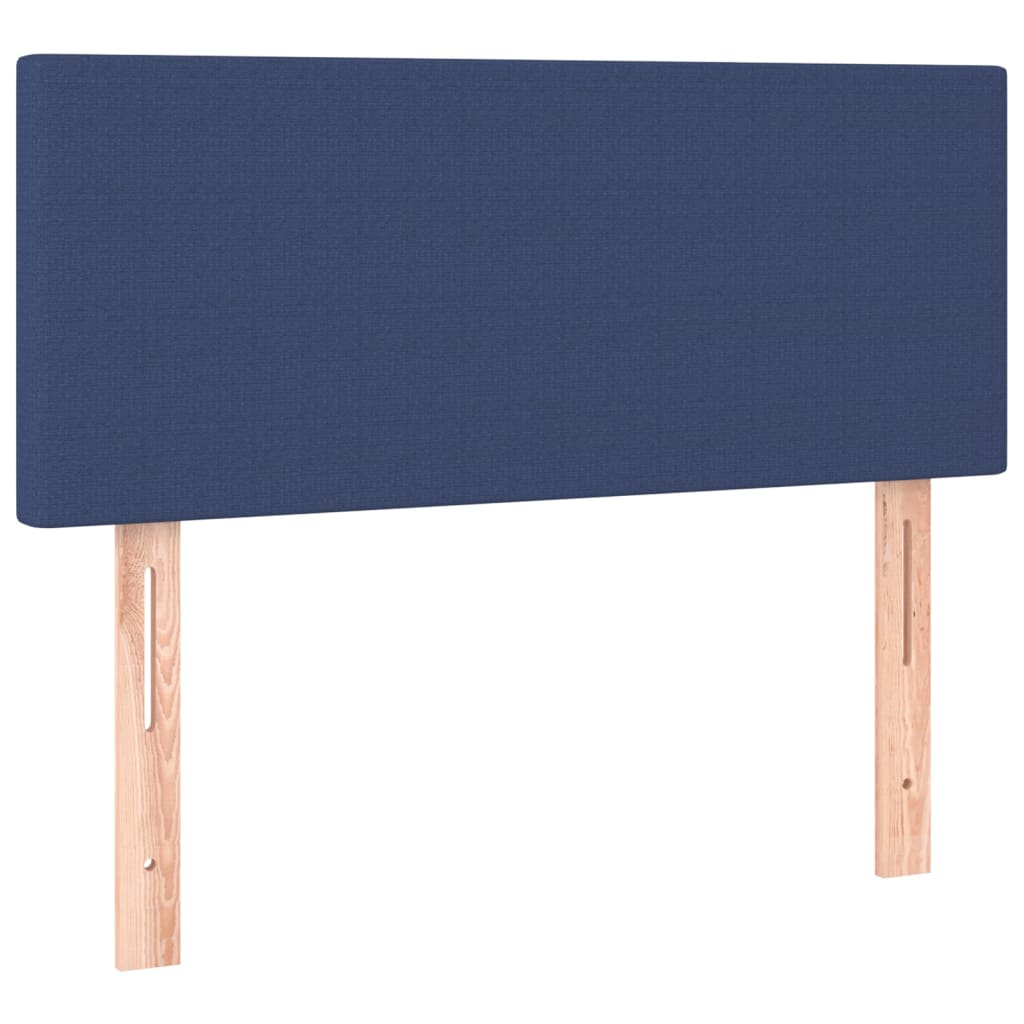 Tête de lit Bleu 80x5x78/88 cm Tissu