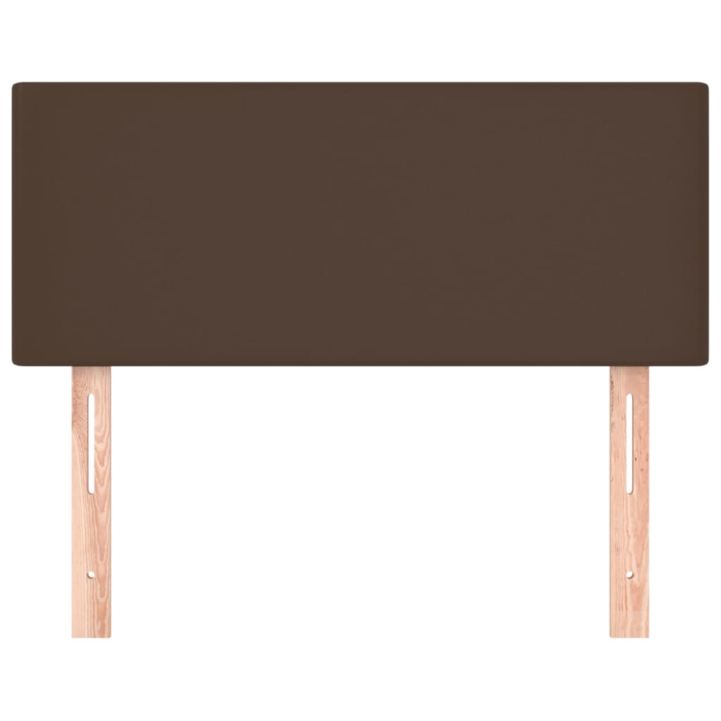 Tête de lit Marron 80x5x78/88 cm Similicuir