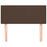 Tête de lit Marron 80x5x78/88 cm Similicuir