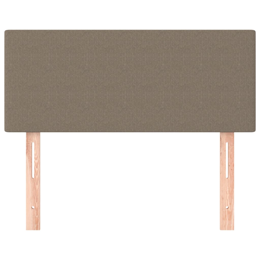 Tête de lit Taupe 90x5x78/88 cm Tissu