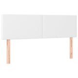 Têtes de lit 2 pcs Blanc 72x5x78/88 cm Similicuir