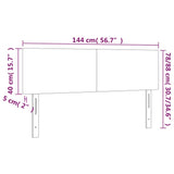 Têtes de lit 2 pcs Blanc 72x5x78/88 cm Similicuir