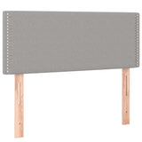 Tête de lit Gris clair 80x5x78/88 cm Tissu