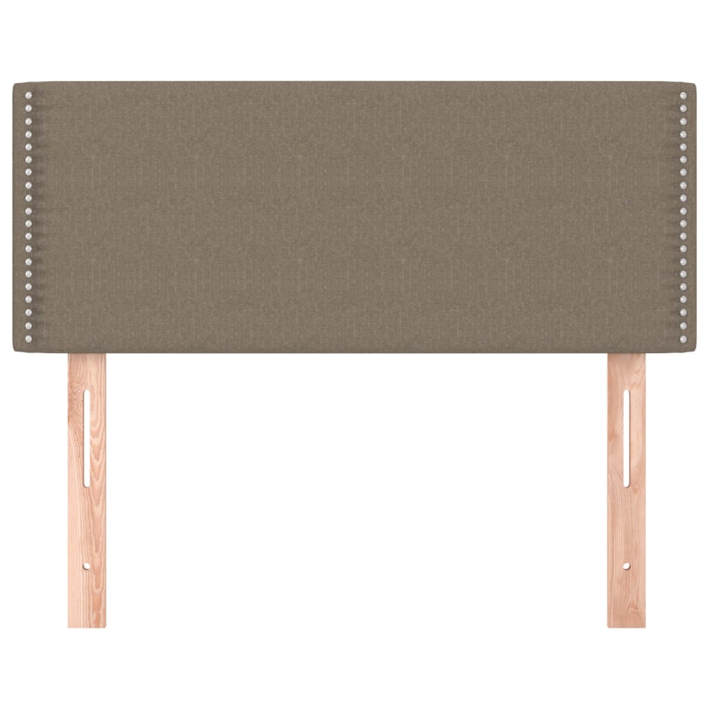 Tête de lit Taupe 80x5x78/88 cm Tissu