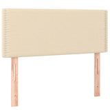 Tête de lit Crème 80x5x78/88 cm Tissu