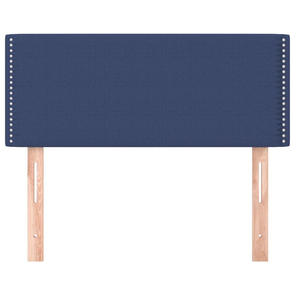 Tête de lit Bleu 80x5x78/88 cm Tissu