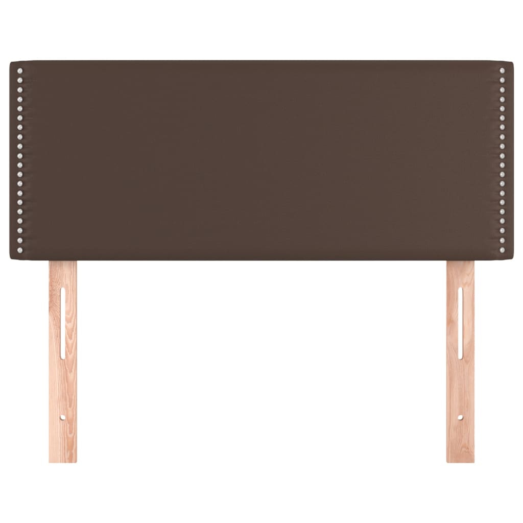 Tête de lit Marron 80x5x78/88 cm Similicuir