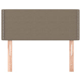 Tête de lit Taupe 90x5x78/88 cm Tissu