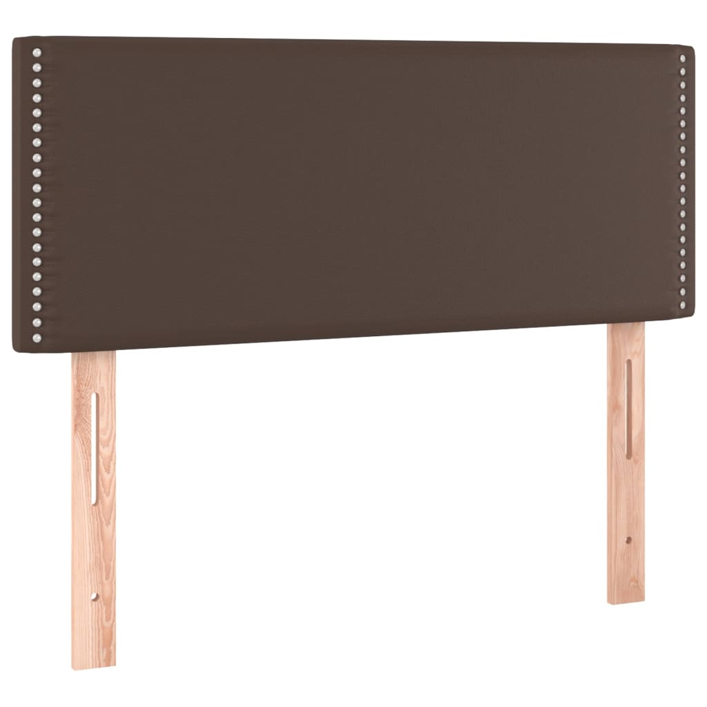 Tête de lit Marron 100x5x78/88 cm Similicuir