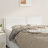 Têtes de lit 2 pcs Blanc 72x5x78/88 cm Similicuir