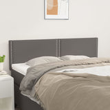 Têtes de lit 2 pcs Gris 72x5x78/88 cm Similicuir