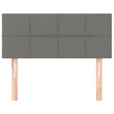 Tête de lit Gris foncé 80x5x78/88 cm Tissu