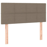 Tête de lit Taupe 80x5x78/88 cm Tissu