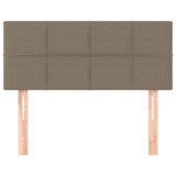 Tête de lit Taupe 80x5x78/88 cm Tissu