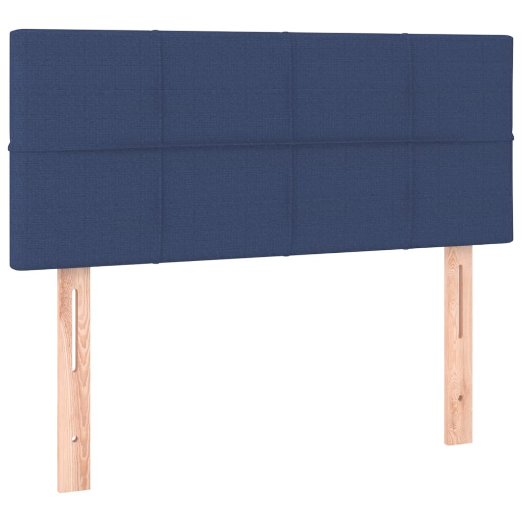 Tête de lit Bleu 80x5x78/88 cm Tissu