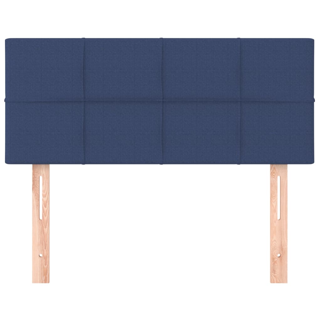 Tête de lit Bleu 80x5x78/88 cm Tissu