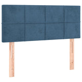 Tête de lit Bleu foncé 80x5x78/88 cm Velours