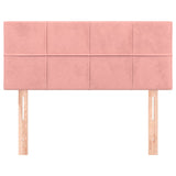 Tête de lit Rose 80x5x78/88 cm Velours