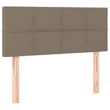 Tête de lit Taupe 90x5x78/88 cm Tissu