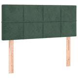 Tête de lit Vert foncé 90x5x78/88 cm Velours