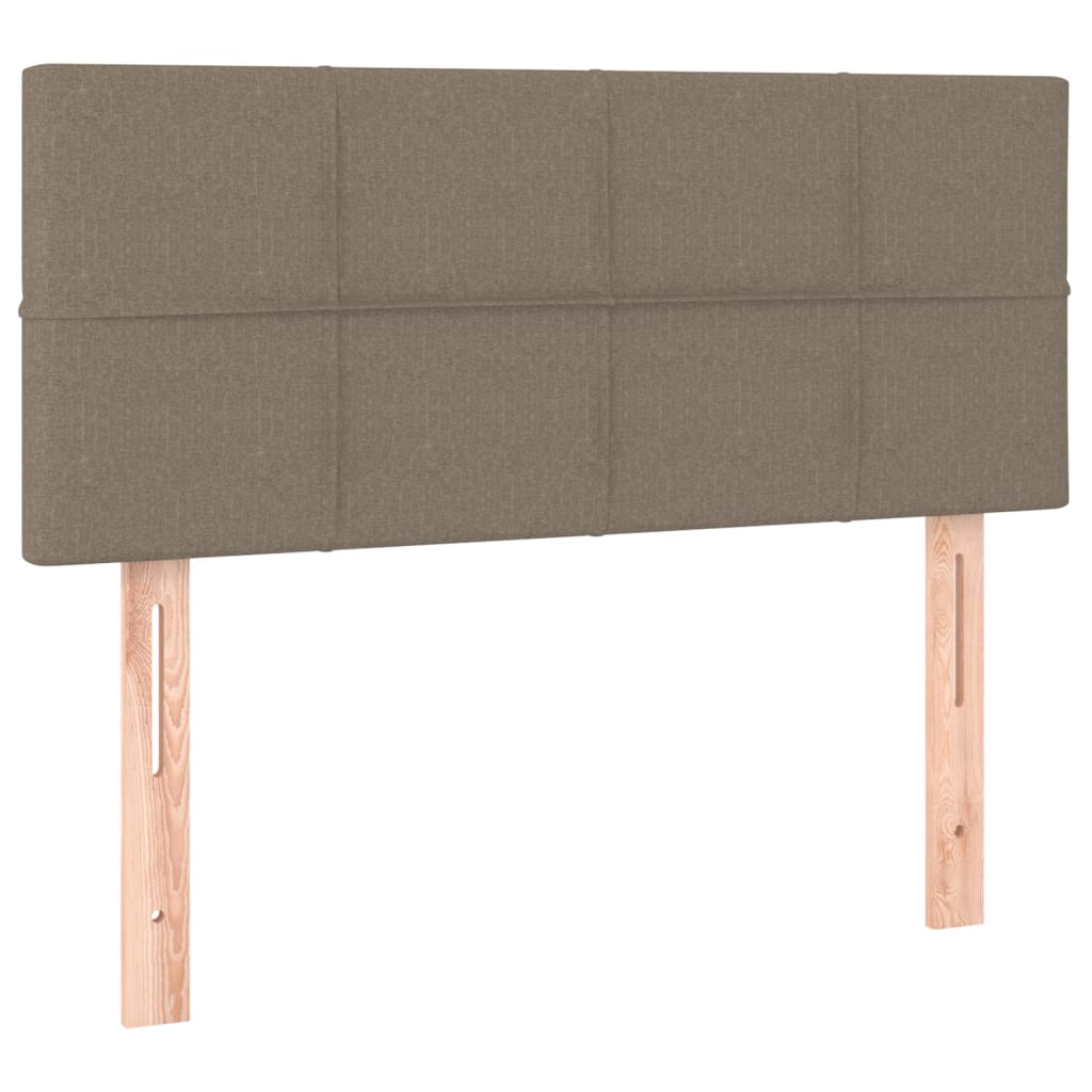 Tête de lit Taupe 100x5x78/88 cm Tissu