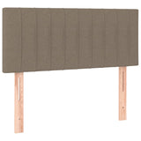 Tête de lit Taupe 80x5x78/88 cm Tissu