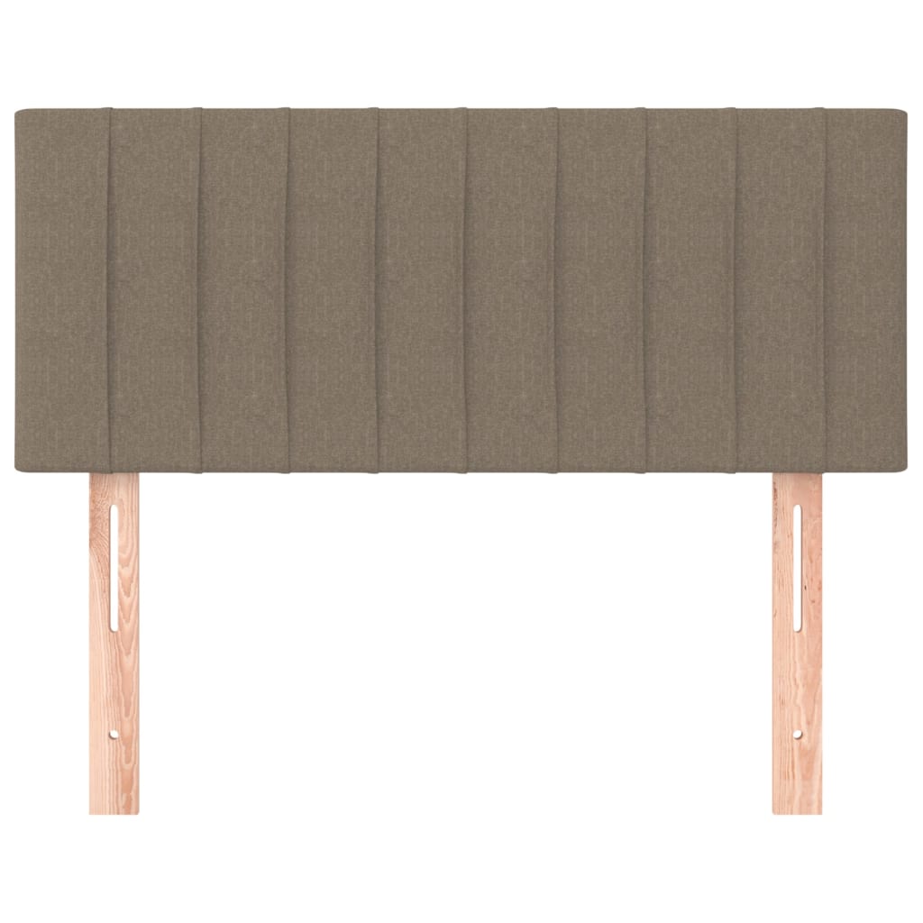 Tête de lit Taupe 80x5x78/88 cm Tissu