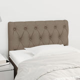 Tête de lit Taupe 80x7x78/88 cm Tissu