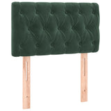 Tête de lit Vert foncé 80x7x78/88 cm Velours