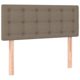 Tête de lit Taupe 80x5x78/88 cm Tissu