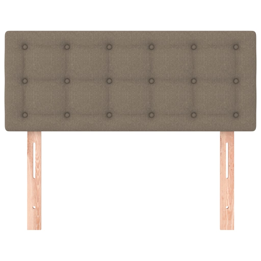 Tête de lit Taupe 80x5x78/88 cm Tissu