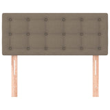 Tête de lit Taupe 80x5x78/88 cm Tissu