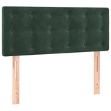 Tête de lit Vert foncé 80x5x78/88 cm Velours