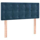 Tête de lit Bleu foncé 80x5x78/88 cm Velours