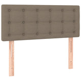 Tête de lit Taupe 90x5x78/88 cm Tissu