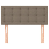 Tête de lit Taupe 100x5x78/88 cm Tissu