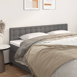 Têtes de lit 2 pcs Gris 80x5x78/88 cm Similicuir