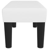 Banc Blanc 70x30x30 cm Similicuir