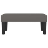 Banc Gris 70x30x30 cm Similicuir