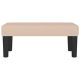 Banc Cappuccino 70x30x30 cm Similicuir