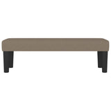 Banc Taupe 100x30x30 cm Tissu